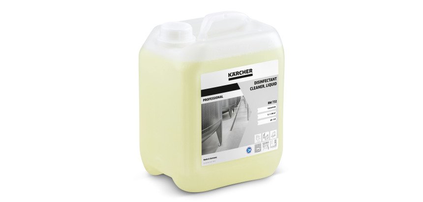 Kärcher - Produit nettoyant désinfectant, liquide RM 732