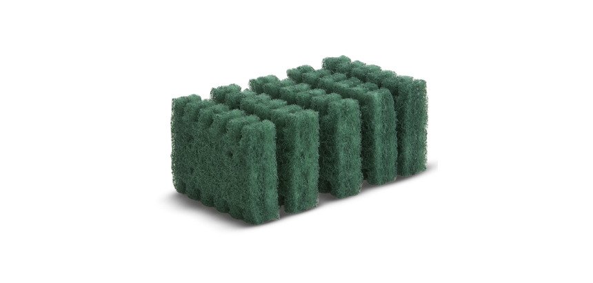 Kärcher - Pads manuels, moyen, vert, (5x)