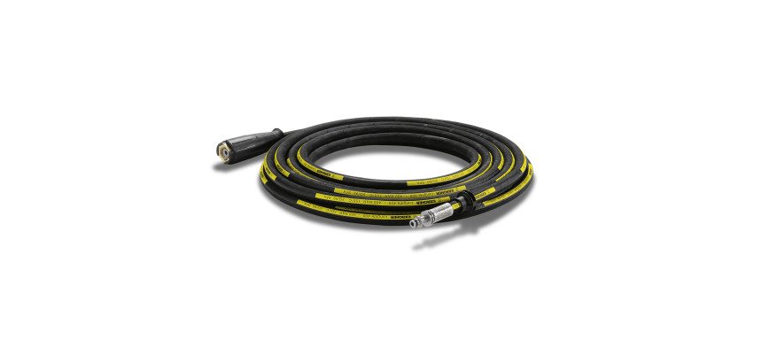 Kärcher - Flexible haute pression Longlife, 20 m, DN 8, 400 bar, 1 x M22 x 1,5 / 1 x raccord AVS pour tambour enrouleur