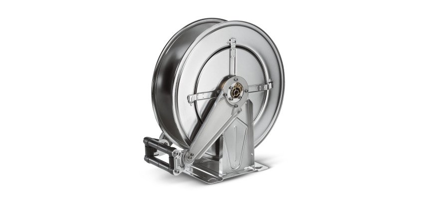 Kärcher - Enrouleur de flexible automatique, acier inoxydable, 20 m