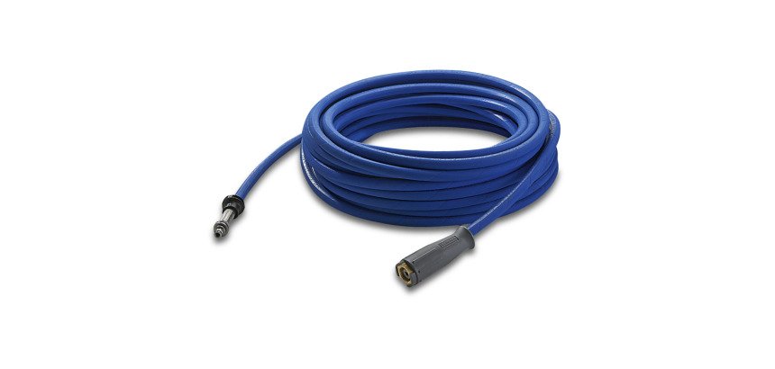 Kärcher - Flexible haute pression contact alimentaire, 20 m, DN 8, 400 bar, 1 x M22 x 1,5 / 1 x raccord AVS pour tambour enrouleur
