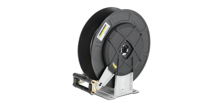 Kärcher - Enrouleur de flexible automatique, acier à revêtement par poudre/plastique, 20 m