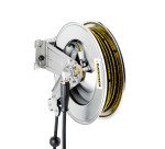 Kärcher - Enrouleur de flexible automatique, acier inoxydable avec support pivotant, 20 m