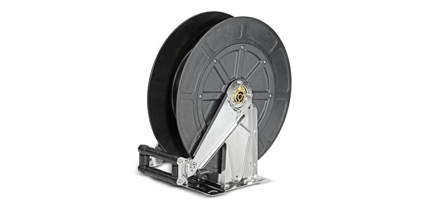 Kärcher - Enrouleur de flexible automatique en acier inoxydable/plastique, 20 m