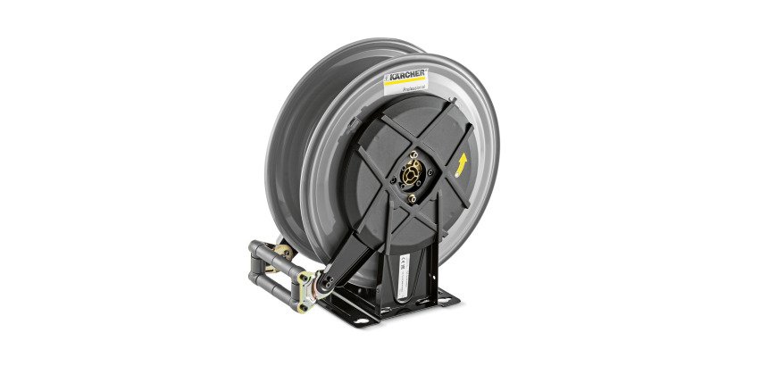 Kärcher - Enrouleur de flexible automatique, peinture gris basalte, 20 m