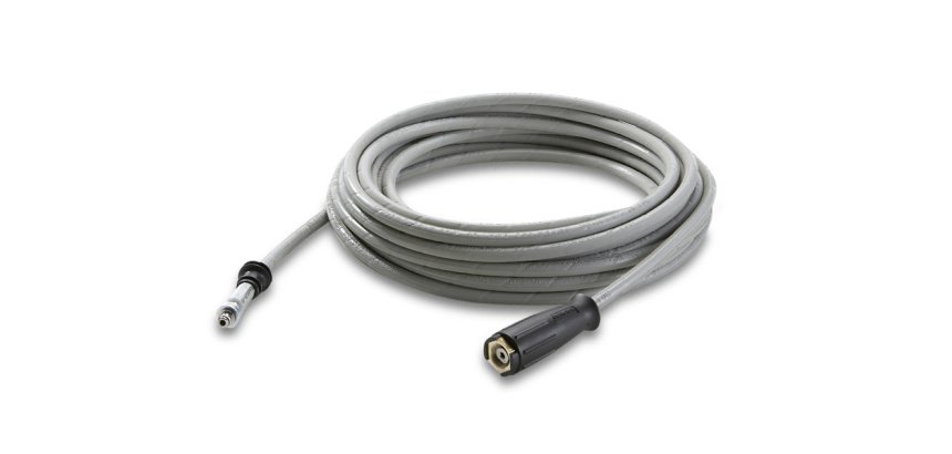 Kärcher - Flexible haute pression contact alimentaire, 15 m, DN 6, 250 bar, 1 x EASY!Lock / 1 x raccord AVS pour tambour enrouleur