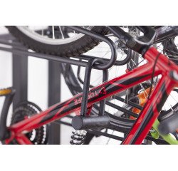 Support vélo sur pied 4 arceaux