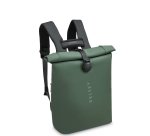 Delsey Turenne - Sac à dos mini roll top vert