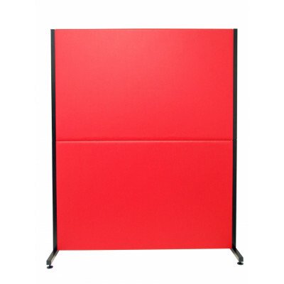Biombo Valdeganga similpiel - Rojo