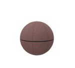 Ballon ergonomique Office Ballz Götessons 65 cm, tissu Mica avec zip noir