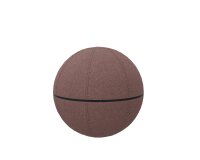 Ballon ergonomique Office Ballz Götessons 65 cm, tissu Mica avec zip noir