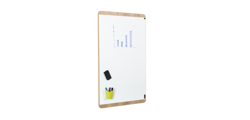 Pizarra de pared Natural 75 x 115 cm