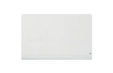 Pizarra magnética de cristal Nobo Impression Pro de 1260x710mm con bandeja para rotuladores oculta
