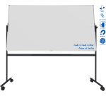 Tableau blanc rotatif émaillé UNITE PLUS 120x220cm - Legamaster