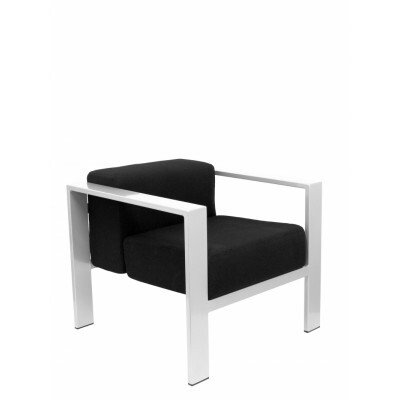 Sillón de espera Lázaro bali - Negro
