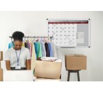 Planning Mensual Magnetica enmarcado aluminio anodizado 60X90