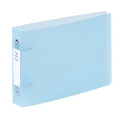 Classeur 2 anneaux plastifié Propysoft Viquel A5 – Dos de 3.5 cm incolore