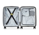 Shadow 5.0 valise cabine slim extensible 4 doubles roues 55 cm ivoire