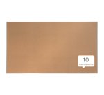 Tablero de anuncios de corcho de formato panorámico Nobo Impression Pro de 1220x690 mm