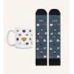 Kit Taza + Calcetines "Amor gatuno" talla 42-46
