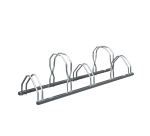 Râtelier 5 vélos sur 2 niveaux  finition zinguée