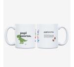 Kit Taza + Calcetines "Papisaurus" talla 42-46
