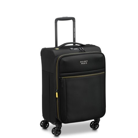 Brochant 3 valise cabine extensible 4 doubles roues 55 cm noir profond