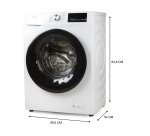 DOMO Waschmaschine DO95104WM - A - 9 kg