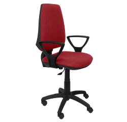 Chaise de bureau ELCHE - accoudoirs fixes