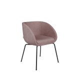Chaise JULA, pieds métal noirs