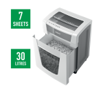Destructeur de documents IQ Office Pro -  7 feuilles - securité P5 + - Leitz