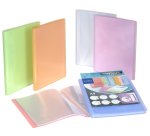 Protège-documents Viquel polypropylène translucide personnalisable 40 pochettes - 80 vues couleurs assorties