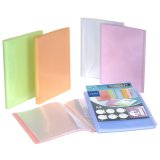 Protège-documents Viquel polypropylène translucide personnalisable 40 pochettes - 80 vues couleurs assorties