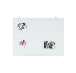 Pizarra vidrio magnetica blanco puro 900X600