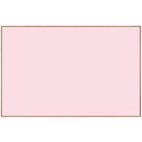 Muse Pizarra magnetica color rosa flotante enamarcada madera haya maciza