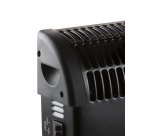 DOMO Convecteur chauffage - Turbo - 3 positions - 2000 W