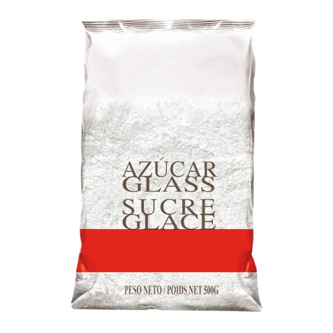 Azúcar glass bolsa de 500 g  - Caja de 24 unidades