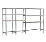 Rayonnage MODULO - Module 3 étagères - 9 plateaux