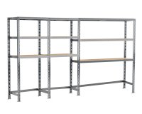 Rayonnage MODULO - Module 3 étagères - 9 plateaux