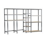 Rayonnage MODULO - Module 4 étagères - 16 plateaux