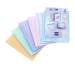 rotège-documents personnalisable 60 pochettes 120 vues - A4 - polypropylène  PROPYSOFT VIQUEL - Coloris assortis