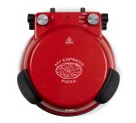 DOMO DO9284PZ Four à pizza « My Express Pizza » rouge - pierre en céramique