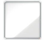 Vitrina NOBO Premium Plus de exterior fondo magnético 12 x A4 hojas