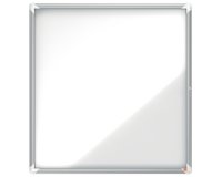 Vitrina NOBO Premium Plus de exterior fondo magnético 12 x A4 hojas