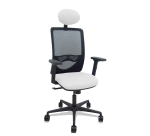 Silla de oficina Zulema con reposabrazos 2D y cabecera