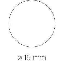 Pastilles adhésives Ø 15 mm Apli - Rouleau de 150