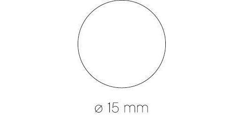 Pastilles adhésives Ø 15 mm Apli - Rouleau de 150