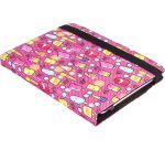 Funda Universal Estampada (9 - 10.4) Cool Ice Pop Metal Rojo puntos blancos