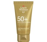 Crème solaire visage indice 50 Widmer avec parfum - Tube de 50 ml