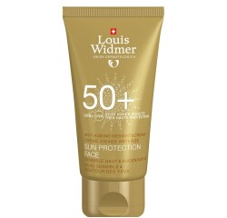 WIDMER Crème Solaire Visage 50 avec parfum - Tube 50 m